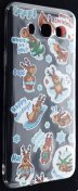 Чохол Milkin for Samsung J710/J7 2016 - Superslim Christmas Funny Deers