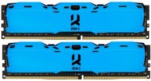 Оперативна пам’ять GOODRAM Iridium X Blue DDR4 2x8GB IR-XB3000D464L16S/16GDC