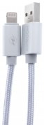 Кабель USB 2.0 (AM/Lightning) 1,0м, JOYROOM S-Q1L, Срібний