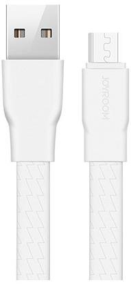 Кабель JoyRoom S-L127M AM / Micro USB 1.2m White (S-L127M White)