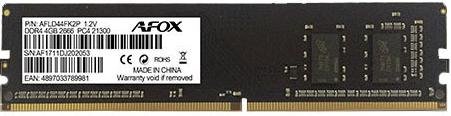 Оперативна пам’ять AFOX DDR4 1x4GB AFLD44FK2P