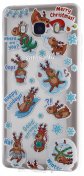 Чохол Milkin for Samsung J510/J5 2016 - Superslim Christmas Funny Deers