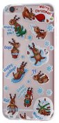 Чохол Milkin for iPhone 6s - Superslim Christmas Funny Deers