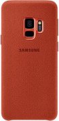 Чохол Samsung for Galaxy S9 - Alcantara Cover Red  (EF-XG960AREGRU)