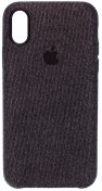 Чохол HiC for iPhone X/Xs Apple Fabric Case Black
