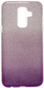 Чохол Milkin for Samsung A6 Plus 2018 - Superslim Glitter series Violet