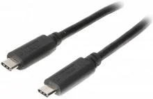 Кабель Cablexpert Premium CM / CM 1m Black (CCP-USB3.1-CMCM-1M)