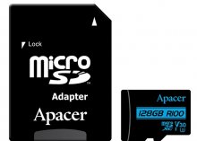 Карта пам'яті Apacer Micro SDXC 128GB AP128GMCSX10U7-R