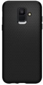 Чохол Spigen for Samsung Galaxy A6 - Liquid Air Black  (596CS24093)