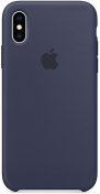 Чохол HiC for iPhone Xs/X Silicone Case Midnight Blue