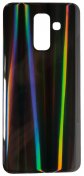 Чохол Milkin for Samsung A6 Plus 2018 - Glass Rainbow case Superslim Black