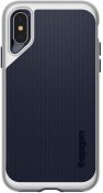 Чохол Spigen for iPhone Xs/X Neo Hybrid Satin Silver  (063CS24920)