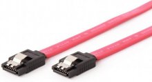Кабель Cablexpert SATA / SATA 0.1m Red (CC-SATAM-DATA-0.1M)