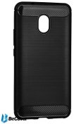 Чохол BeCover for Meizu M5S - Carbon Series Black  (701376)