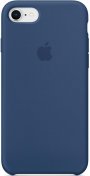 Чохол HiC for iPhone 8 - Silicone Case Blue Cobalt