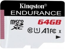 Карта пам'яті Kingston High Endurance Micro SDXC 64GB SDCE/64GB