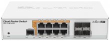 Switch, 8 ports, Mikrotik CRS112-8P-4S-IN 10/100/1000Mbps, 4xSFP
