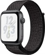  Смарт годинник Apple Watch Nike+ Series 4 GPS 40mm Space Grey Aluminium Case with Black Nike Sport Loop (MU7G2)