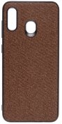 Чохол Milkin for Samsung A205/A20 2019 - Creative Fabric Phone Case Brown