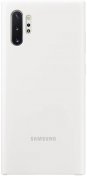 Чохол Samsung for Galaxy Note 10 Plus - Silicone Cover White  (EF-PN975TWEGRU)