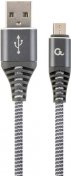Кабель Cablexpert AM / Micro USB 2m Grey (CC-USB2B-AMmBM-2M-WB2)