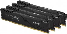 Оперативна пам’ять Kingston HyperX Fury Black DDR4 4x8GB HX426C16FB3K4/32