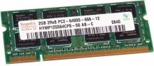 Пам'ять для ноутбука Hynix DDR2 1x2ГБ (HYMP125S64CP8-S6 AB)