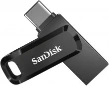 Флешка USB SanDisk Ultra Dual Drive Go 32GB Black (SDDDC3-032G-G46)