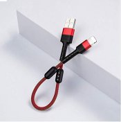 Кабель JoyRoom S-M372 Portable series magnetic short cable AM / Lightning 0.15m Red