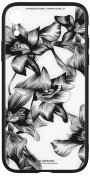 Чохол WK for Apple iPhone XR - WPC-061 Flowers BK/WH  (681920359890)