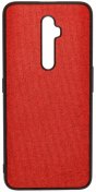 Чохол Milkin for Oppo Reno2 Z - Creative Fabric Phone Case Red