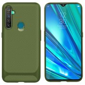 Чохол for Realme 5 Pro - Silicone cover Green (661890)