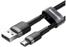 Кабель Baseus Cafule AM / Micro USB 1m Gray/Black
