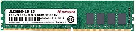 Оперативна пам’ять Transcend JetRam DDR4 1x8GB JM2666HLG-8G