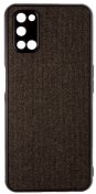 Чохол Milkin for Oppo A72 - Creative Fabric Phone Case Black