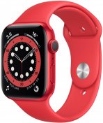 Смарт годинник Apple Watch Series 6 GPS 44mm PRODUCT RED Aluminium Case with PRODUCT RED Sport Band (M00M3)