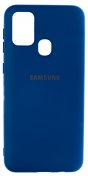 Чохол Device for Samsung M31 M315 2020 - Original Silicone Case HQ Blue  (SCHQ-SMМ315-BL)