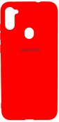 Чохол Device for Samsung M11 M115 2020 - Original Silicone Case HQ Red  (SCHQ-SMМ115-R)