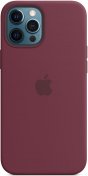 Чохол HiC for iPhone 12 Pro Max - Silicone Case without MagSafe Plum