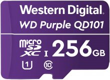 Карта пам'яті Western Digital Purple QD101 Micro SDXC 256GB (WDD256G1P0C)