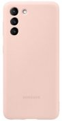 Чохол Samsung for Galaxy S21 G991 - Silicone Cover Pink  (EF-PG991TPEGRU)