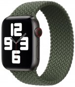  Ремінець HiC for Apple Watch 44/42mm - Braided Solo Loop Inverness Green - Size S (44/42mm Braided Green S)
