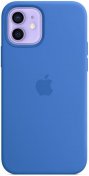 Чохол HiC for iPhone 12 / 12 Pro - Silicone Case without MagSafe Capri Blue