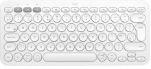 Клавіатура компактна Logitech K380 Offwhite (920-009589)