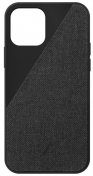 Чохол Native Union for iPhone 12/12 Pro - Clic Canvas Magnetic Case Slate  (CCAVM-BLK-NP20M)