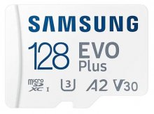 Карта пам'яті Samsung Evo Plus Micro SDXC 128Gb (MB-MC128KA/RU)