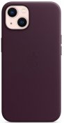 Чохол Apple for iPhone 13 - Leather Case with MagSafe Dark Cherry  (MM143)