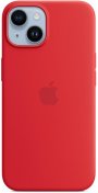 Чохол Apple for iPhone 14 - Silicone Case with MagSafe PRODUCT RED  (MPRW3)