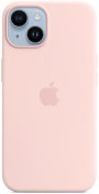 Чохол Apple for iPhone 14 - Silicone Case with MagSafe Chalk Pink  (MPRX3)