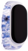 Ремінець Climber for Xiaomi Mi Band 7 - Silicone Wristbandr Camouflage Blue